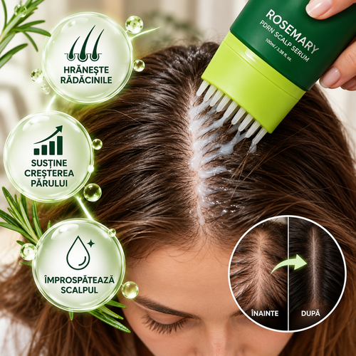 K-Hair PDRN – Ser cu Rozmarin pentru Scalp și Creșterea Sănătoasă a Părului, 100 ML